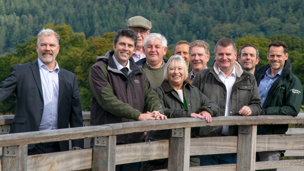 Tamar Valley AONB welcomes Parliamentary Under Secretary of State